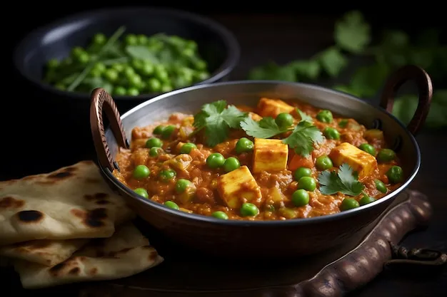 Matar Paneer