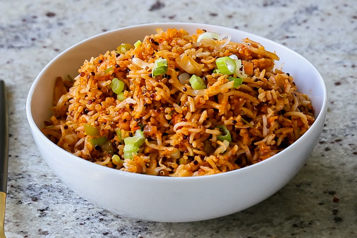 Schezwan fry Rice